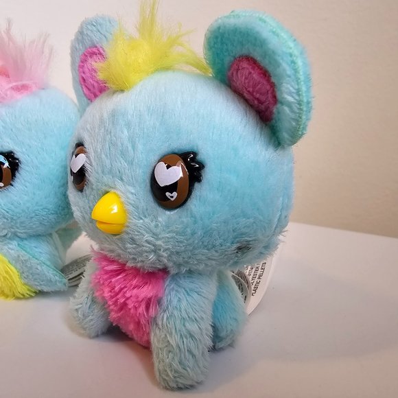 Spin Master Hatchimals Hatchtopia Life Plush Lot Narwarbler & Bearakeet Blue 3" - Picture 4 of 8